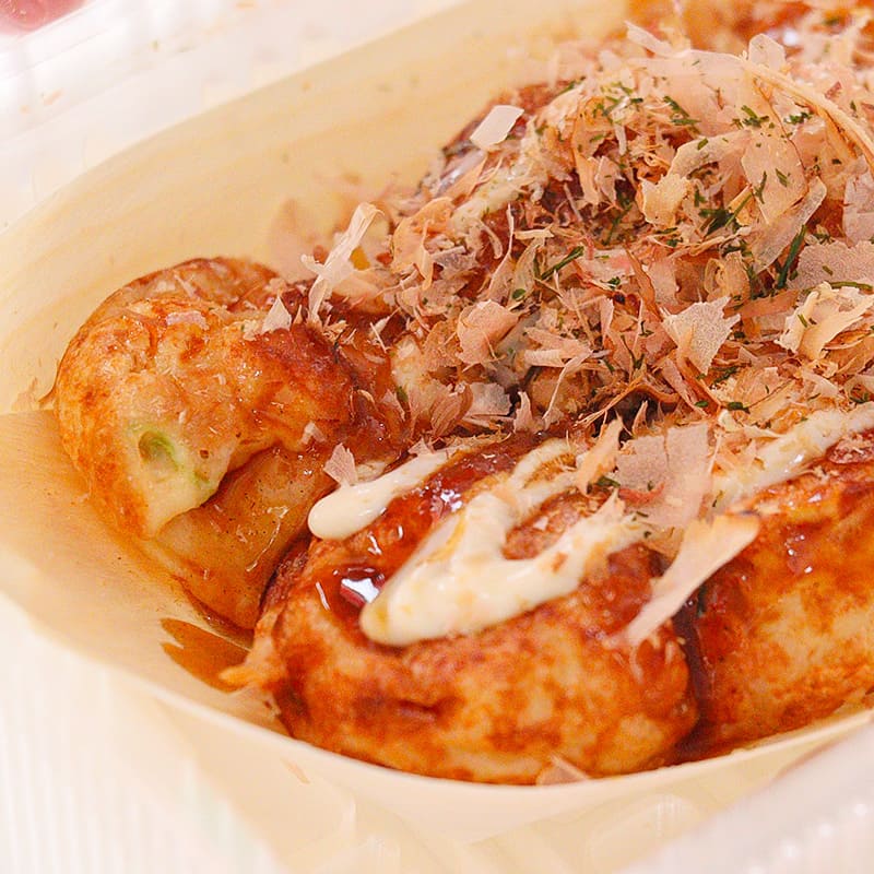 出来立てのたこ焼き