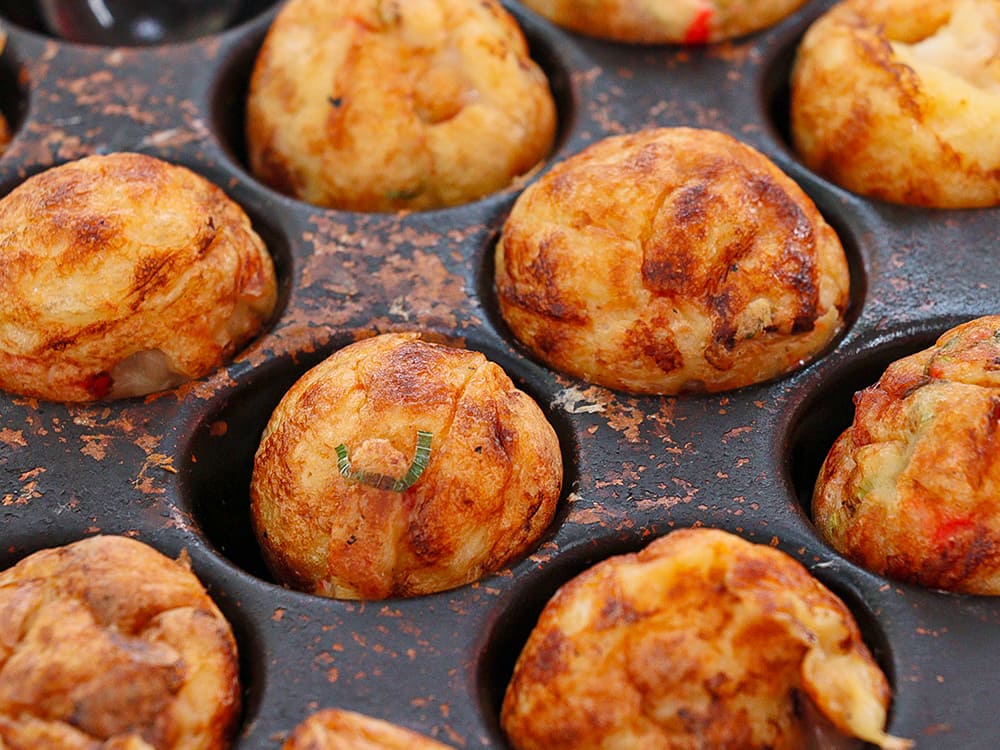 美味しそうなたこ焼き